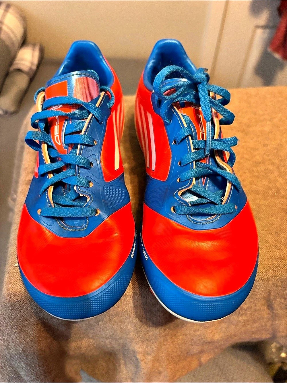 Adidas F30 TRX FG Blue & Orange Soccer cleats